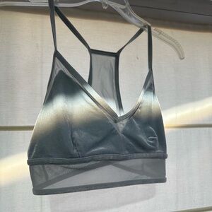 Alo Medium Bralette Blue Velvet